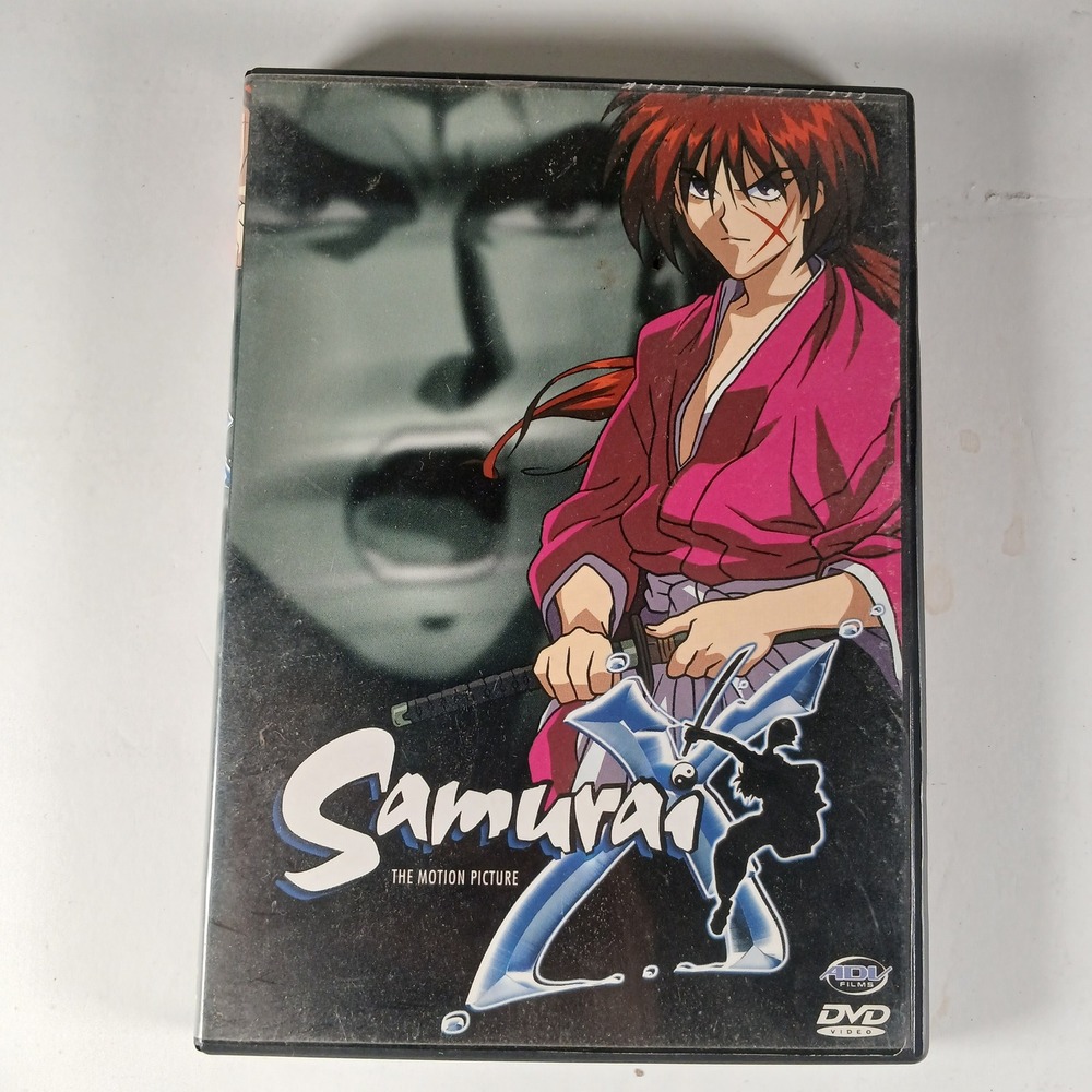 Samurai X The Motion Picture DVD Rurouni Kenshin Anime ADV Films